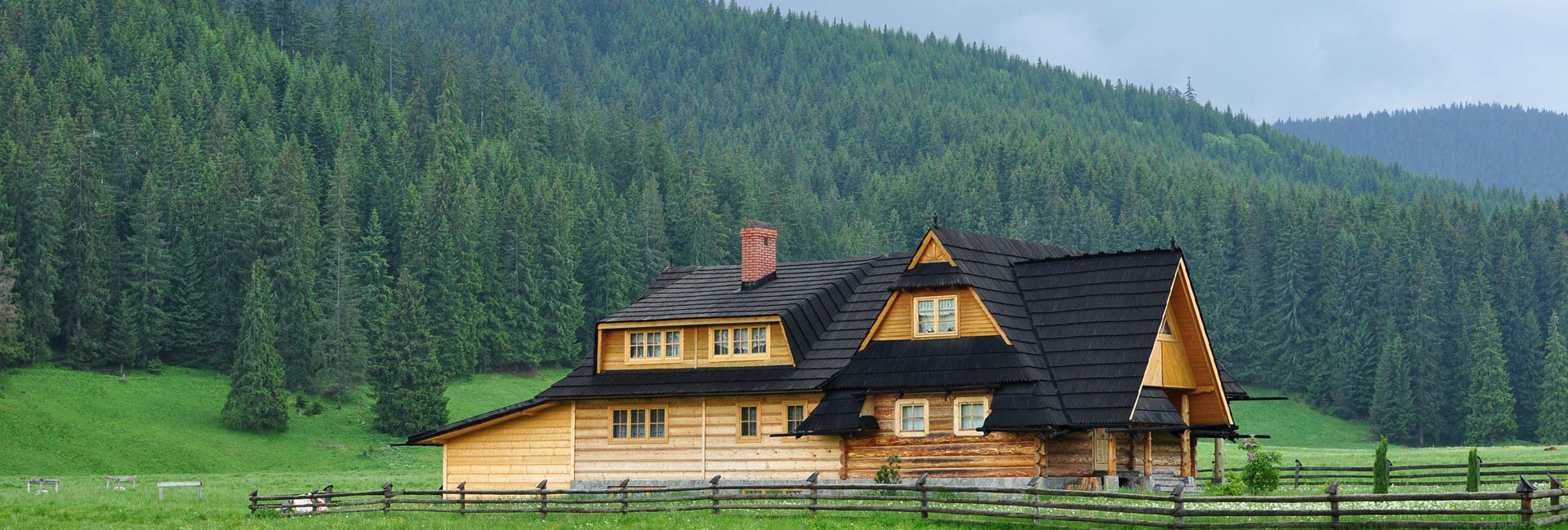 dom w górach